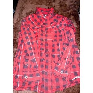 Route 66 Boys Plaid Shirt